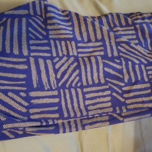 Lularoe tc blue leggings